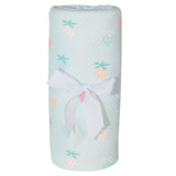 Strawberry Pattern Printed Knit Blanket - HoneyBug 