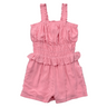 Ruffle Strap Shorts Romper