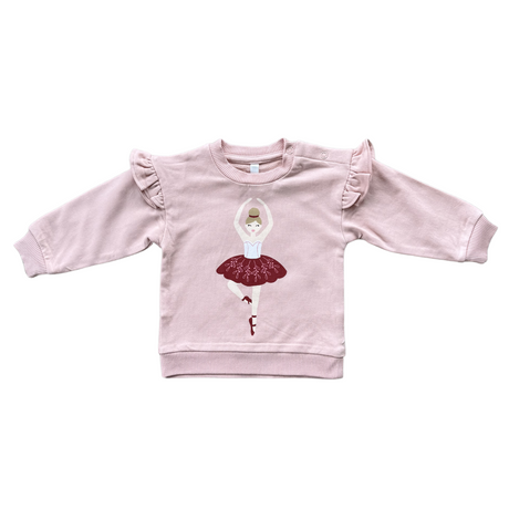Ruffle Sweatshirt - HoneyBug 