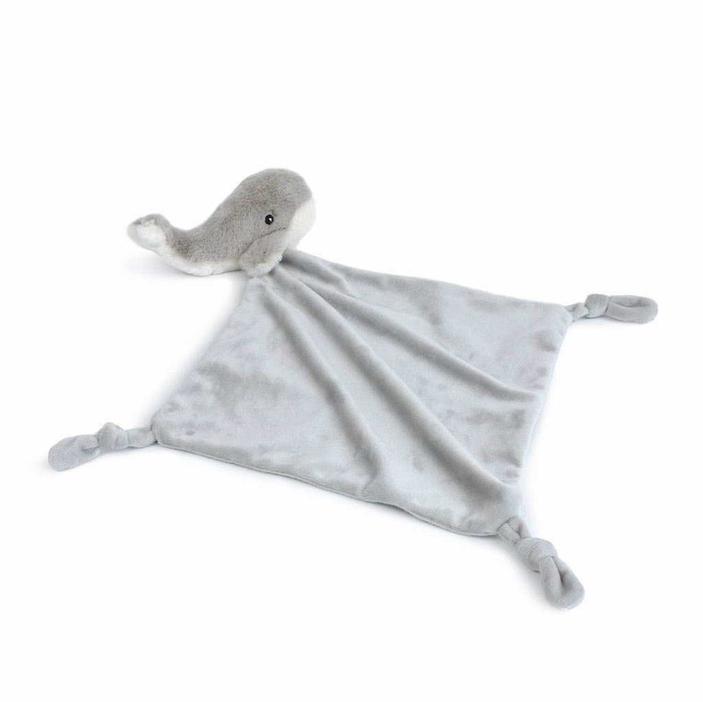 Haven Whale Knotted Security Blankie - HoneyBug 