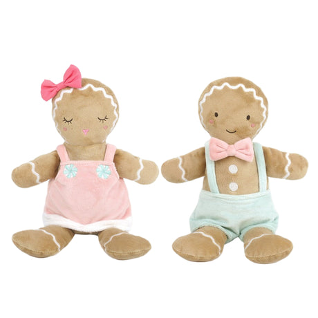 Gingerbread Boy & Girl Couple - HoneyBug 