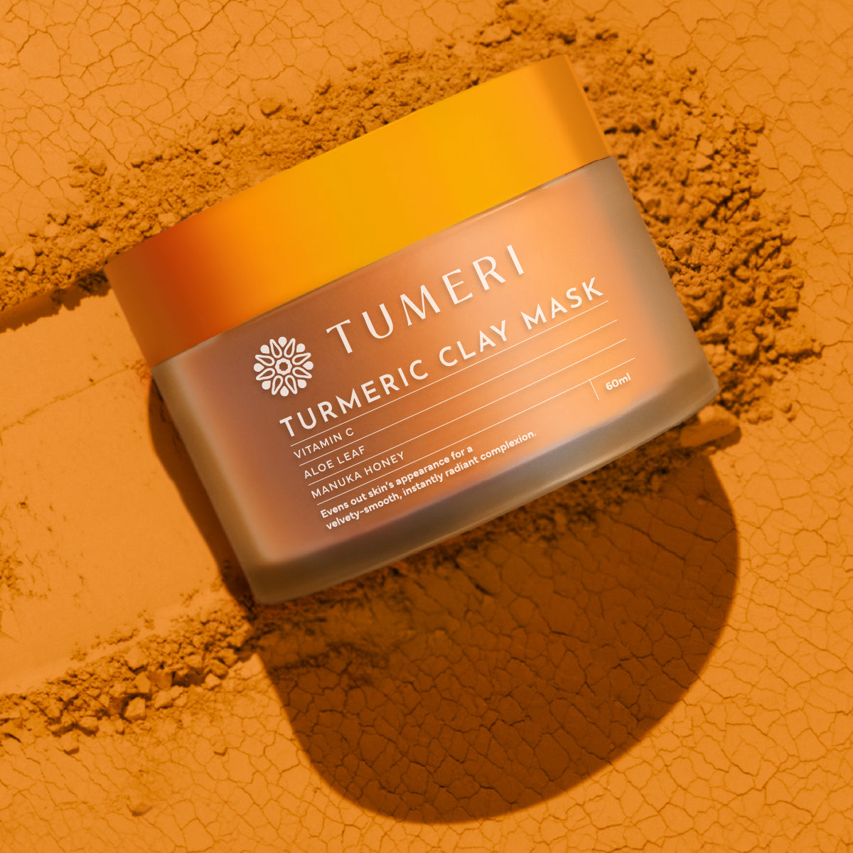 Turmeric + Vitamin C Clay Mask - HoneyBug 