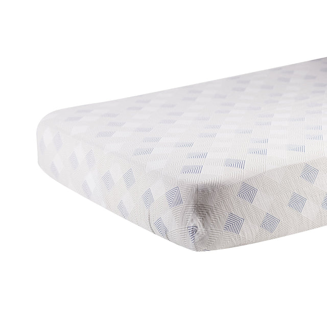 Mountain Peak Cotton Muslin Crib Sheet - HoneyBug 