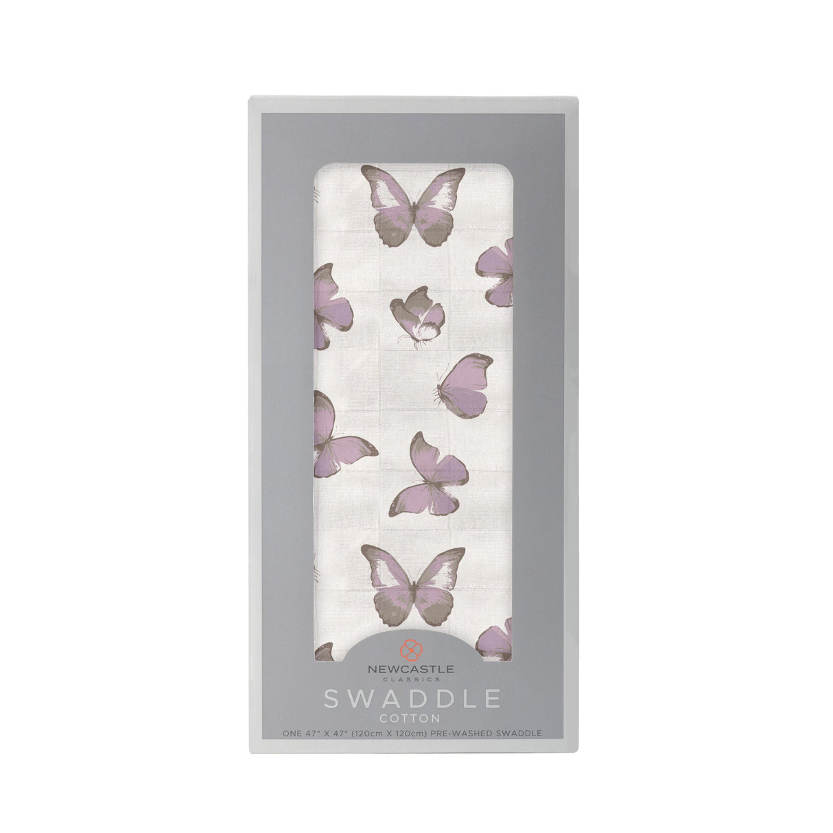 Winsome Butterflies Swaddle - HoneyBug 