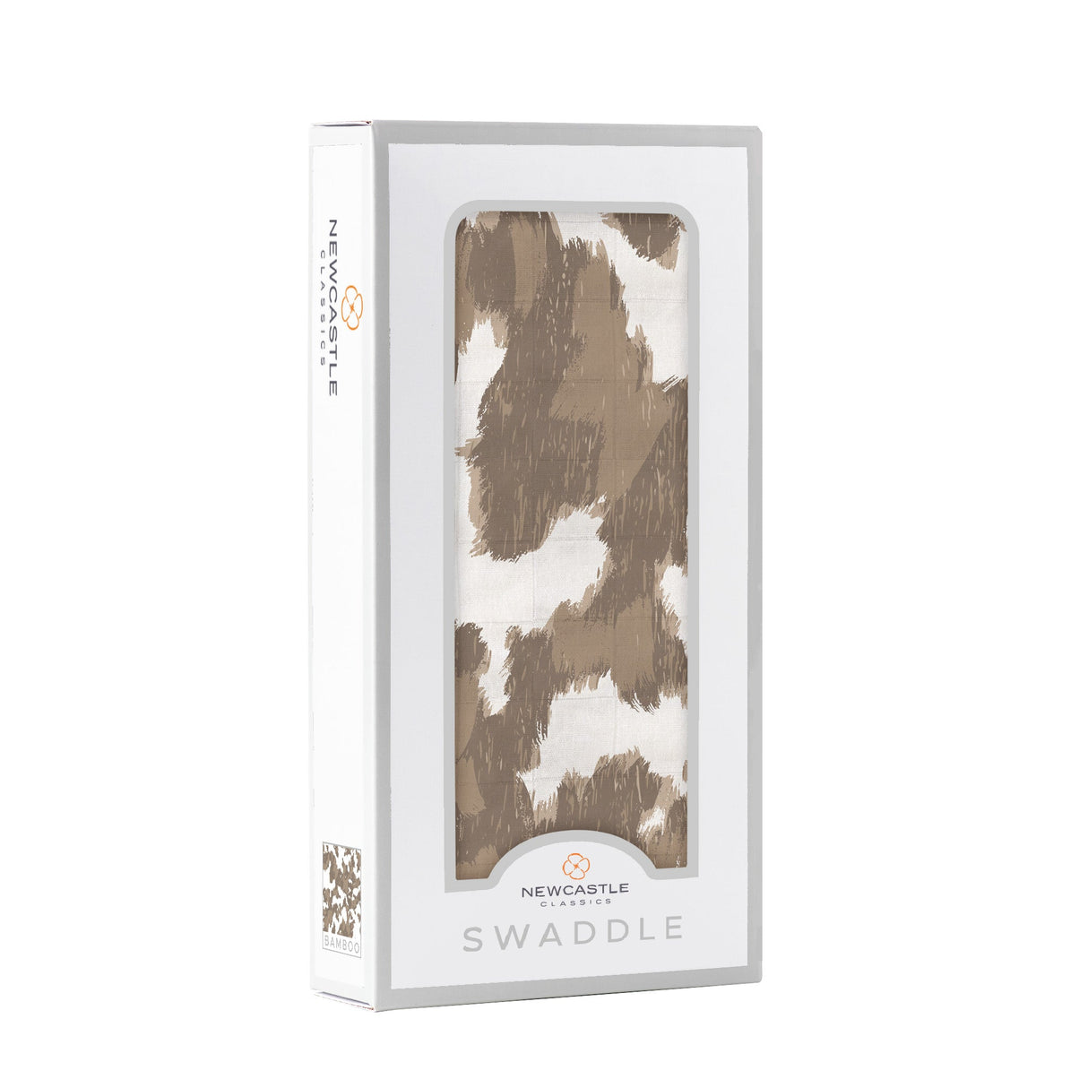Yellowstone Cowhide Bamboo Swaddle - HoneyBug 