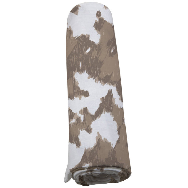 Yellowstone Cowhide Bamboo Swaddle - HoneyBug 