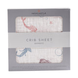 Mermaids Bamboo Muslin Crib Sheet
