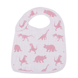 Pretty In Pink Bamboo Snap Bibs 3PK - HoneyBug 