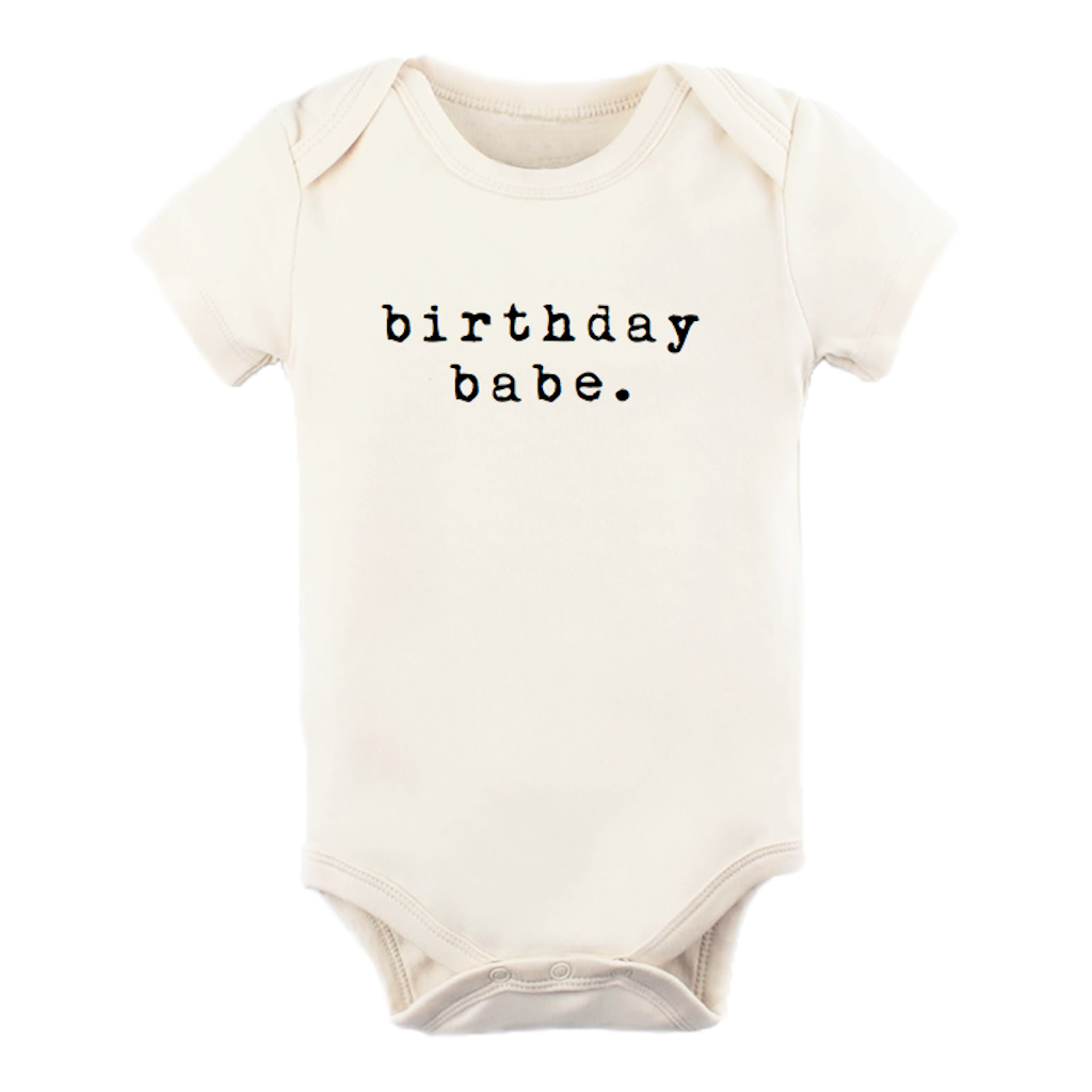 Birthday Babe - Organic Cotton Bodysuit - HoneyBug 
