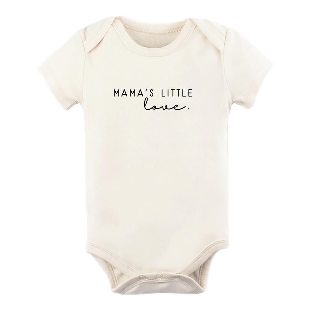 Short Sleeve Bodysuit | Mama's Little Love | Organic Cotton - HoneyBug 