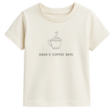 Dadas Coffee Date Organic Cotton Kids T-shirt - HoneyBug 