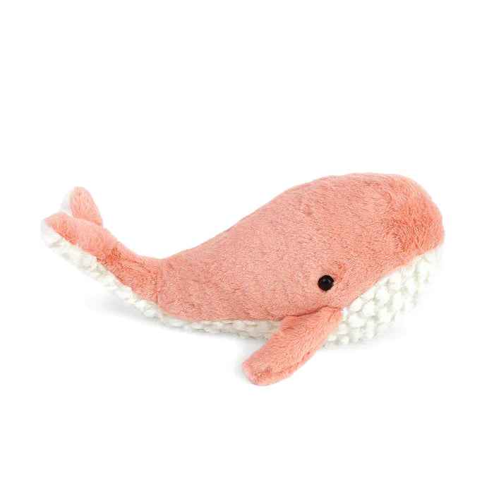 Coral Whale Plush Toy - HoneyBug 