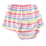 Rainbow Stripe Smocked Tank Dress - HoneyBug 