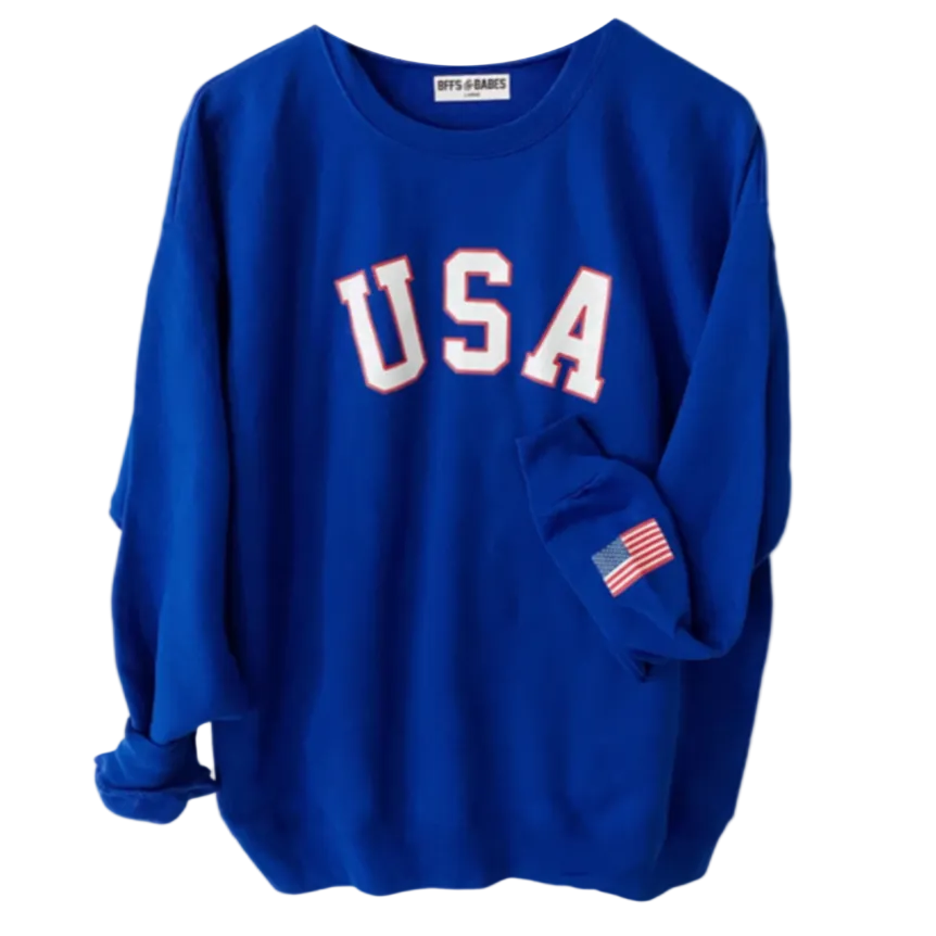 TRU AMERICAN ♡ USA graphic sweatshirt