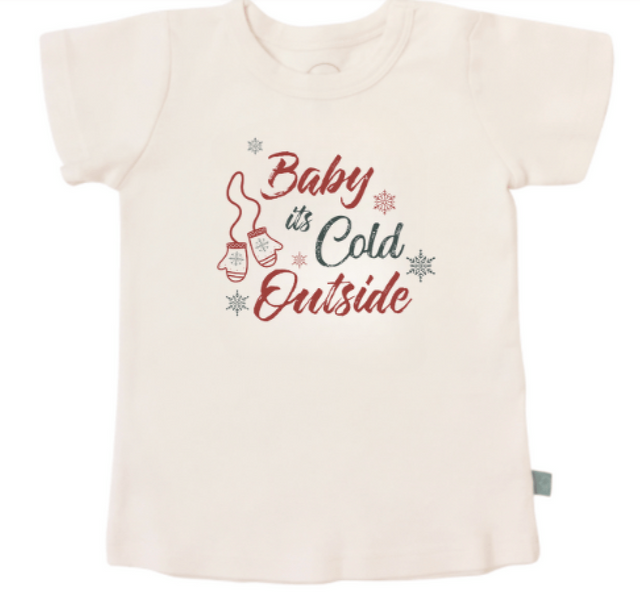 graphic tee | baby its cold outside - HoneyBug 