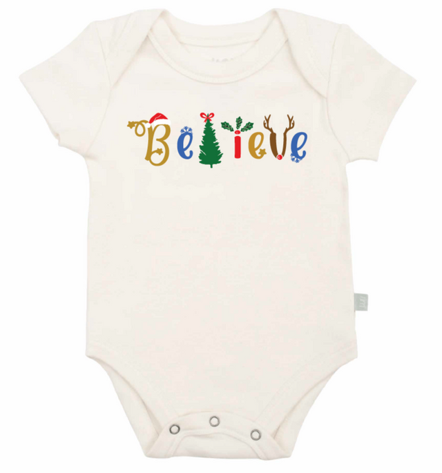 graphic bodysuit | believe - HoneyBug 