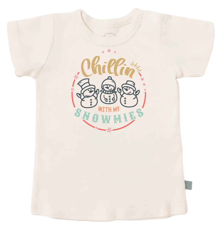graphic tee | snowmies - HoneyBug 