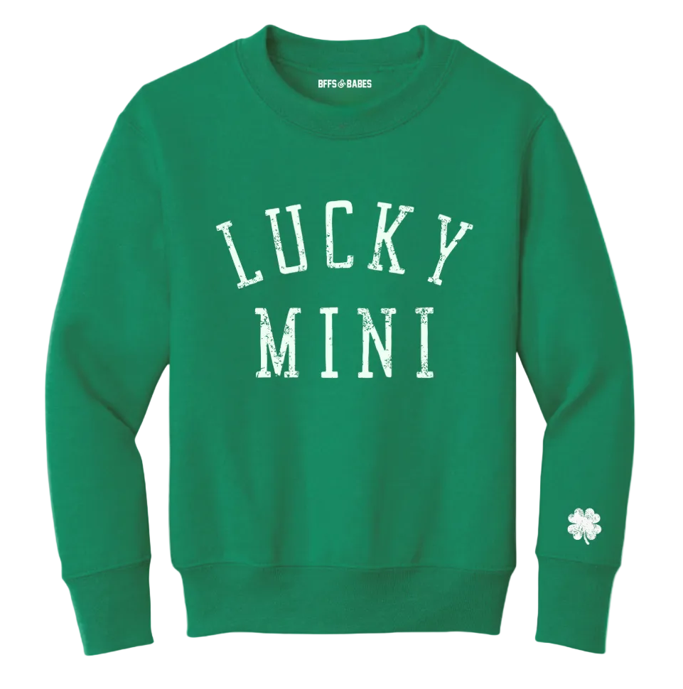 LUCKY MINI ♡ kids printed sweatshirt