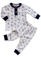 Sailboat Pajama Set - HoneyBug 