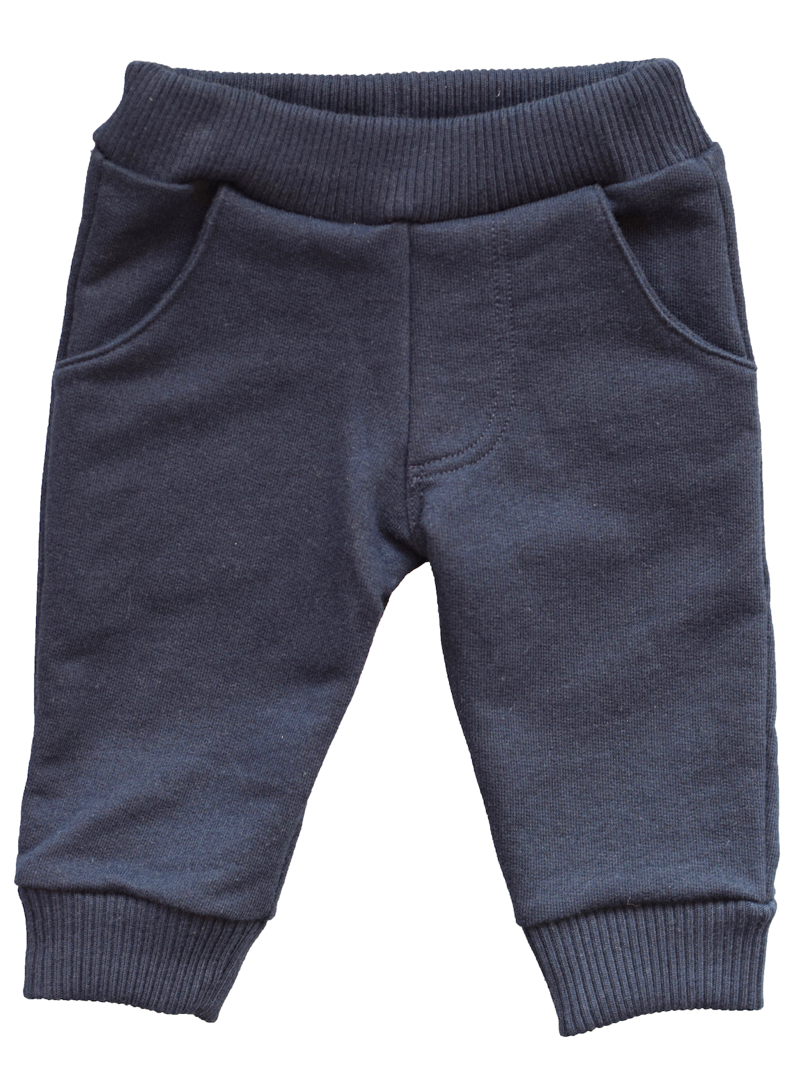 Navy Knit Jogger Pant - HoneyBug 