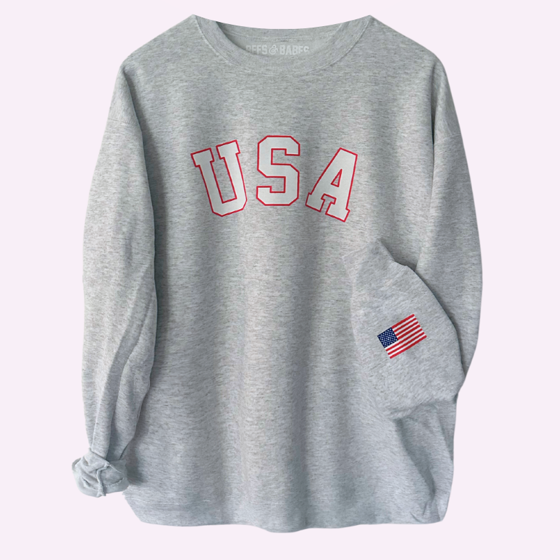 TRU AMERICAN ♡ USA graphic sweatshirt