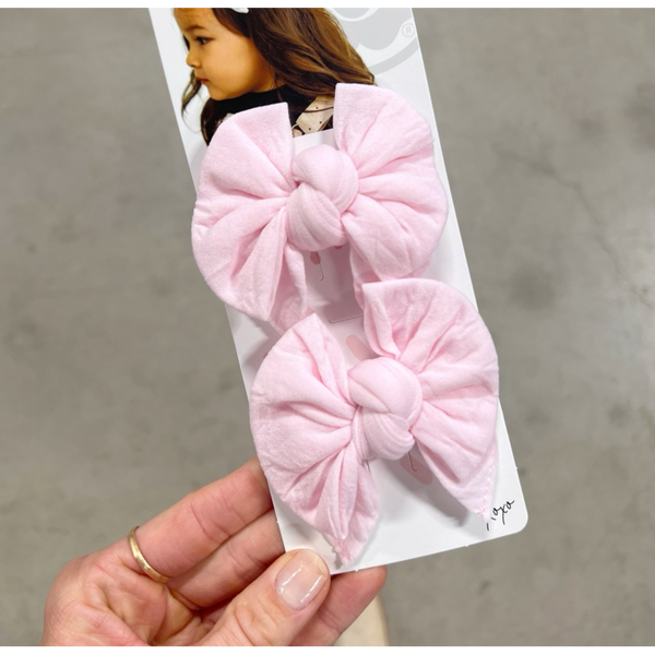Baby Deb Clips: Pink 2-pack - HoneyBug 