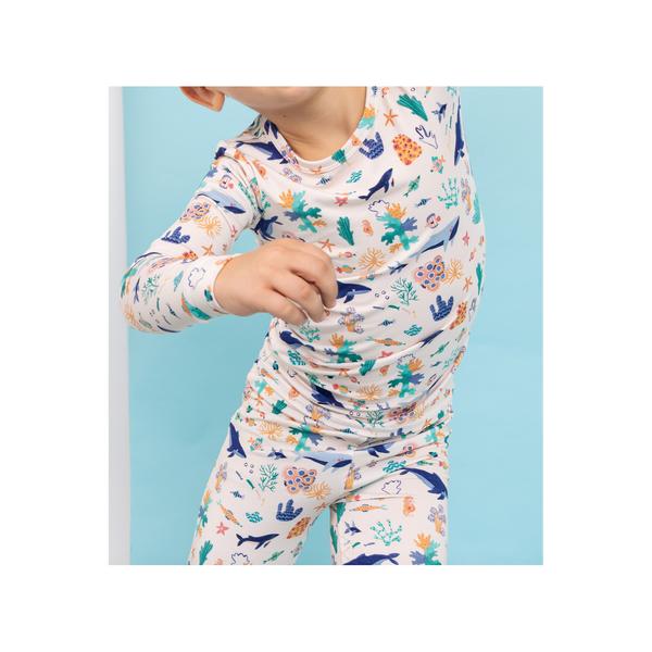 Pajama Set -  Seas The Day - HoneyBug 