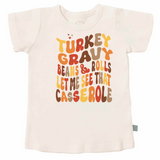 graphic tee | turkey gravy casserole - HoneyBug 