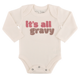 graphic bodysuit | all gravy (long sleeve) - HoneyBug 