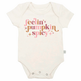 graphic bodysuit | pumpkin spicy - HoneyBug 