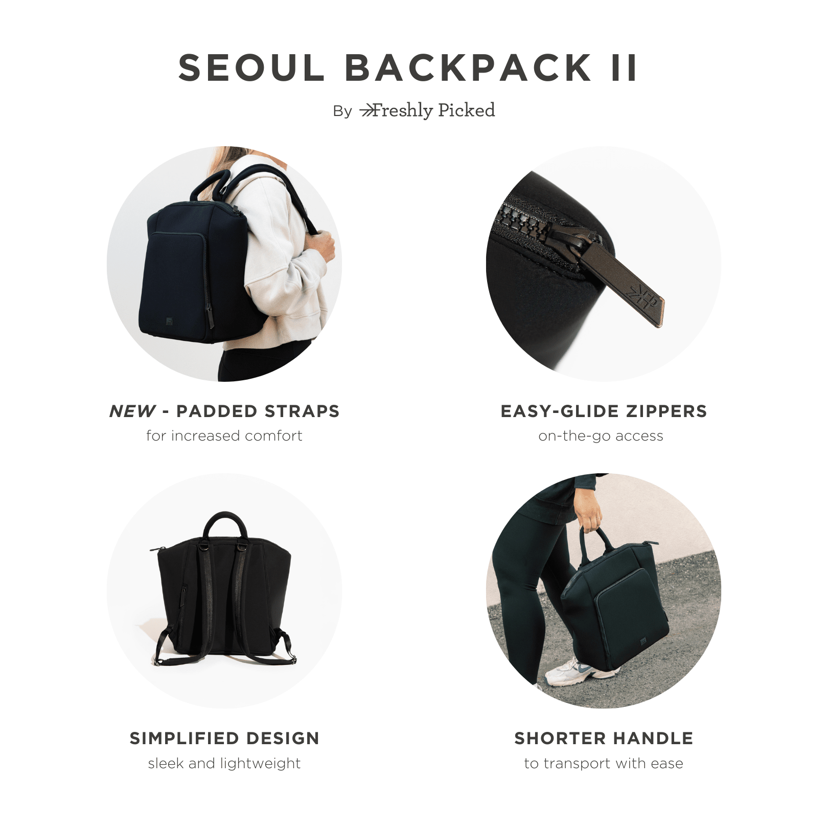 Seoul Neoprene Backpack II - Thumbnail 4