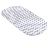Waterproof Bassinet Sheet Set - Grey Chevron & Polka Dot - HoneyBug 