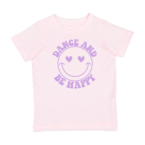 Dance and Be Happy Short Sleeve T-Shirt - Ballet - HoneyBug 