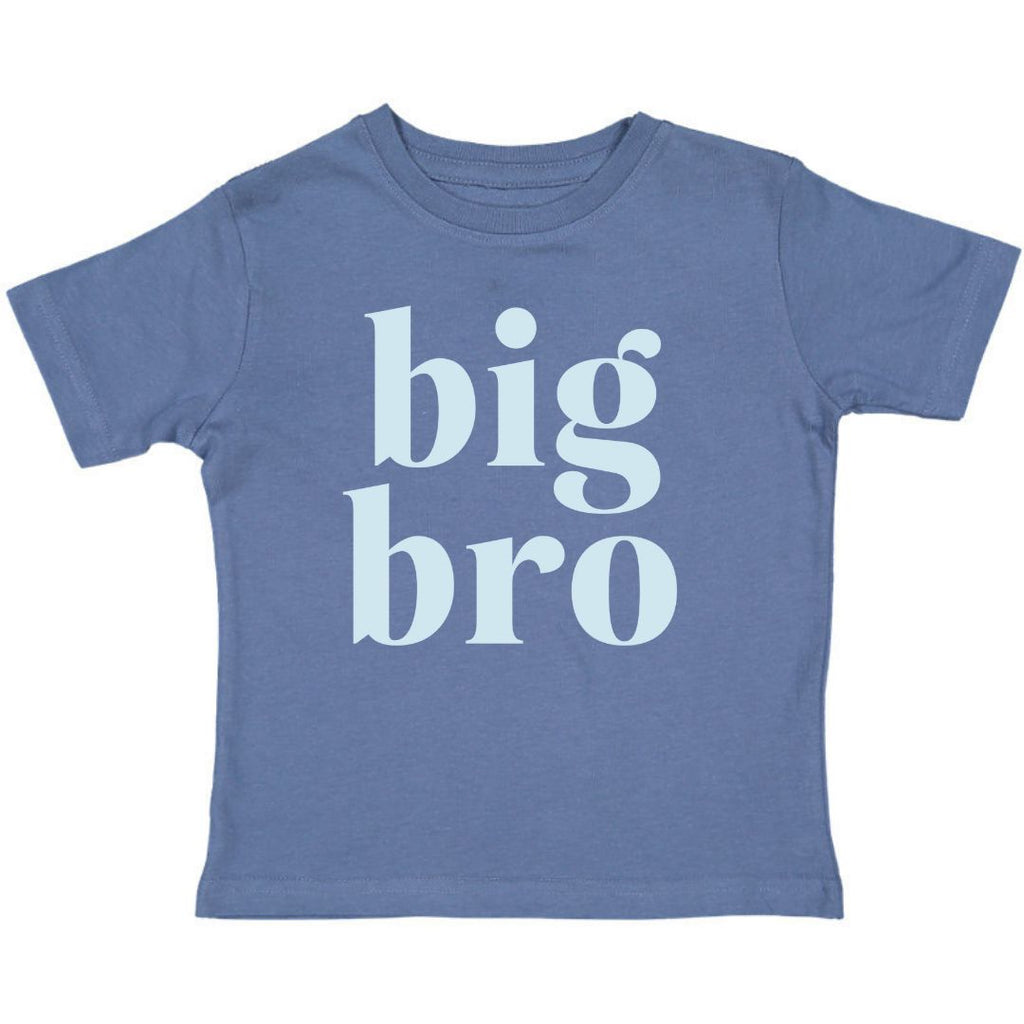 Big Bro Short Sleeve T-Shirt - Indigo - HoneyBug 