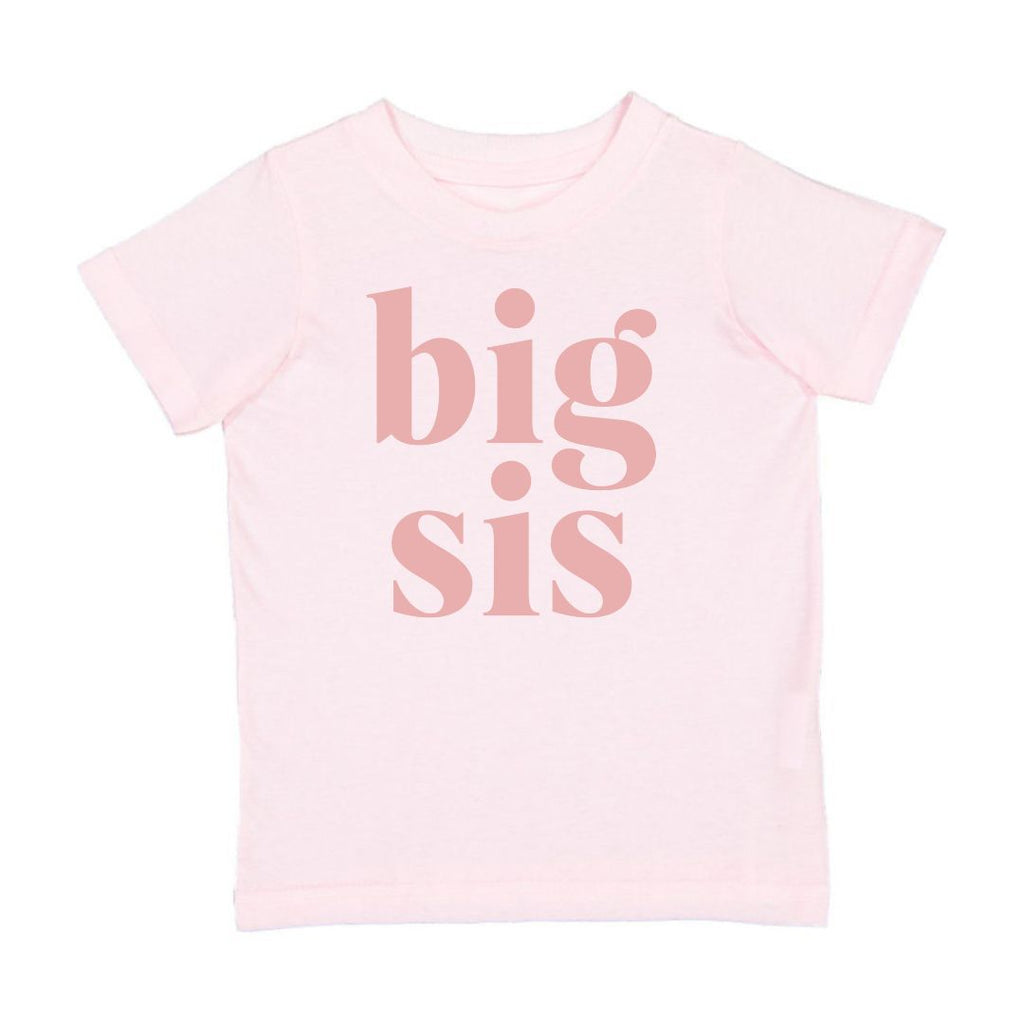 Big Sis Short Sleeve T-Shirt - Ballet - HoneyBug 