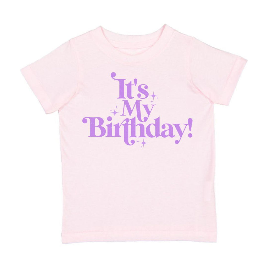 It's My Birthday Short Sleeve T-Shirt - Ballet - HoneyBug 