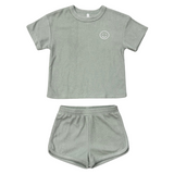 Short Sleeve Cotton Terry Set