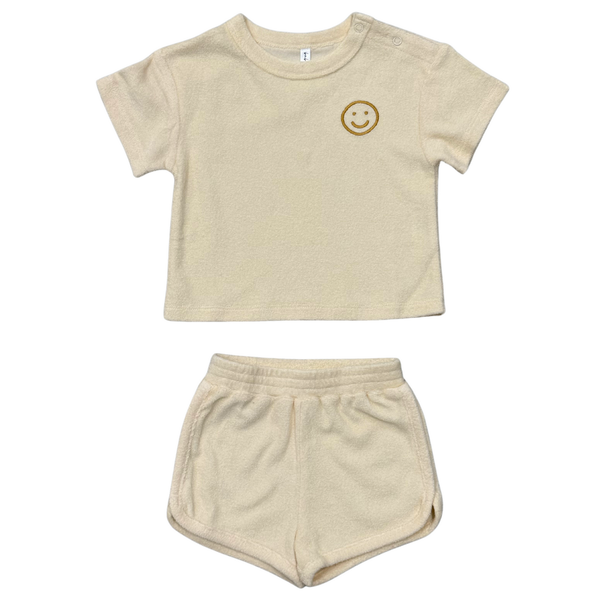 Short Sleeve Cotton Terry Set