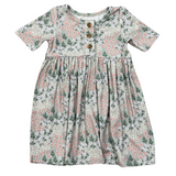 Short Sleeve Henley Dress