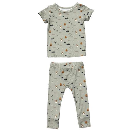 Short Sleeve Lounge Set