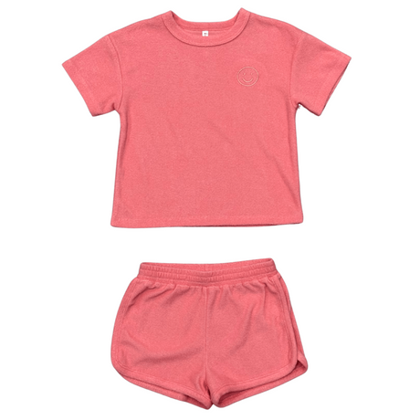 Short Sleeve Cotton Terry Set