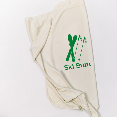 Ski Bum Baby Blanket - HoneyBug 