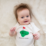 Mini Golfer Long Sleeve Romper - HoneyBug 