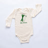 Pre-order for late September Ski Bum Long Sleeve Romper - HoneyBug 