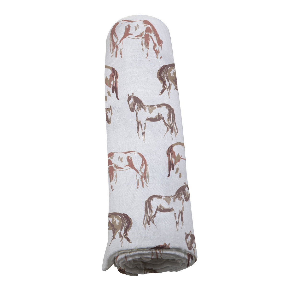 Wild Horses Bamboo Swaddle