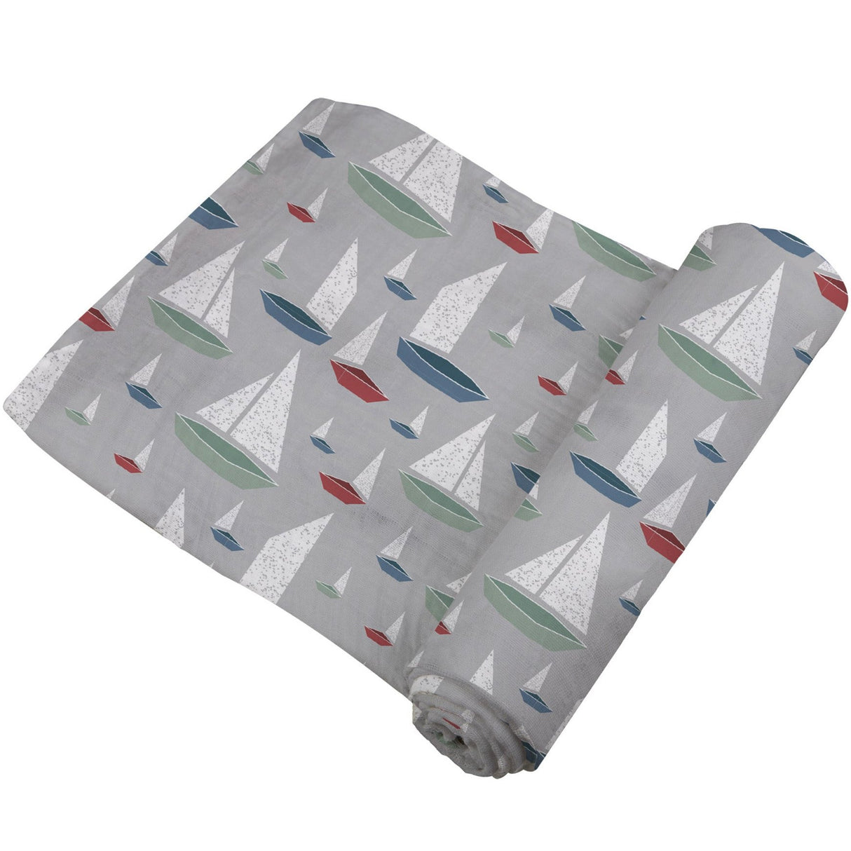 Marina Sailboats Bamboo Swaddle - HoneyBug 