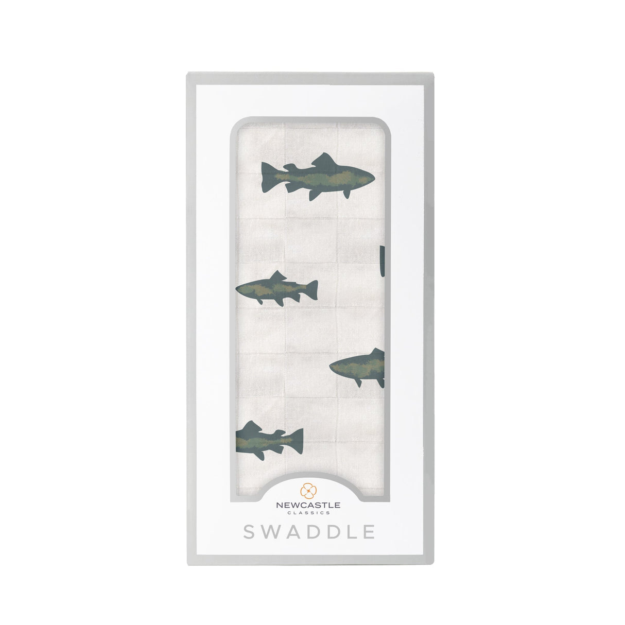 Gone Fishing Swaddle - HoneyBug 