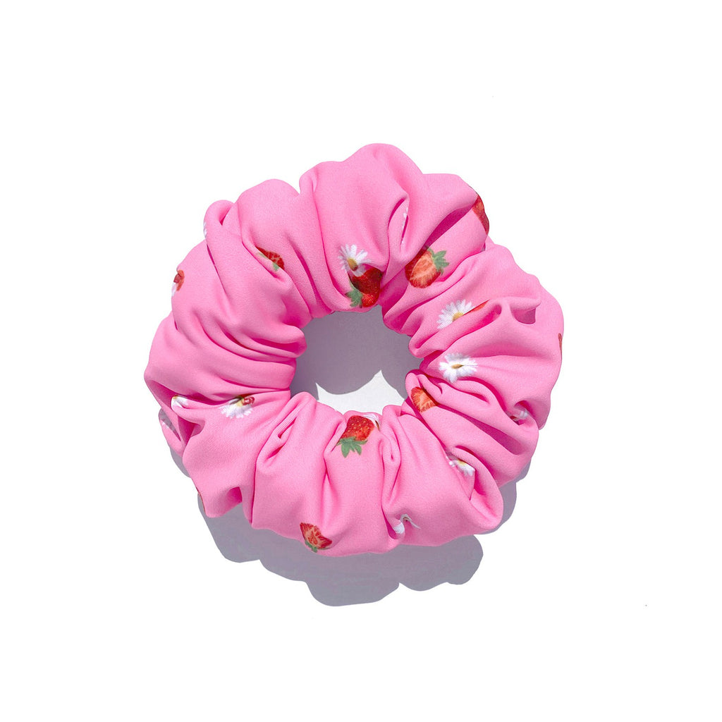 Strawberry Picnic Squishable Scrunchie by Smunchies Co. - HoneyBug 