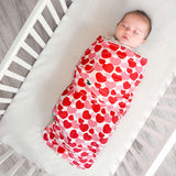 Snugababe Swaddle™ Sleep Pod - Red & Pink Hearts