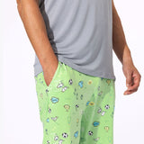 Soccer Bamboo Men's Pajama Set - HoneyBug 